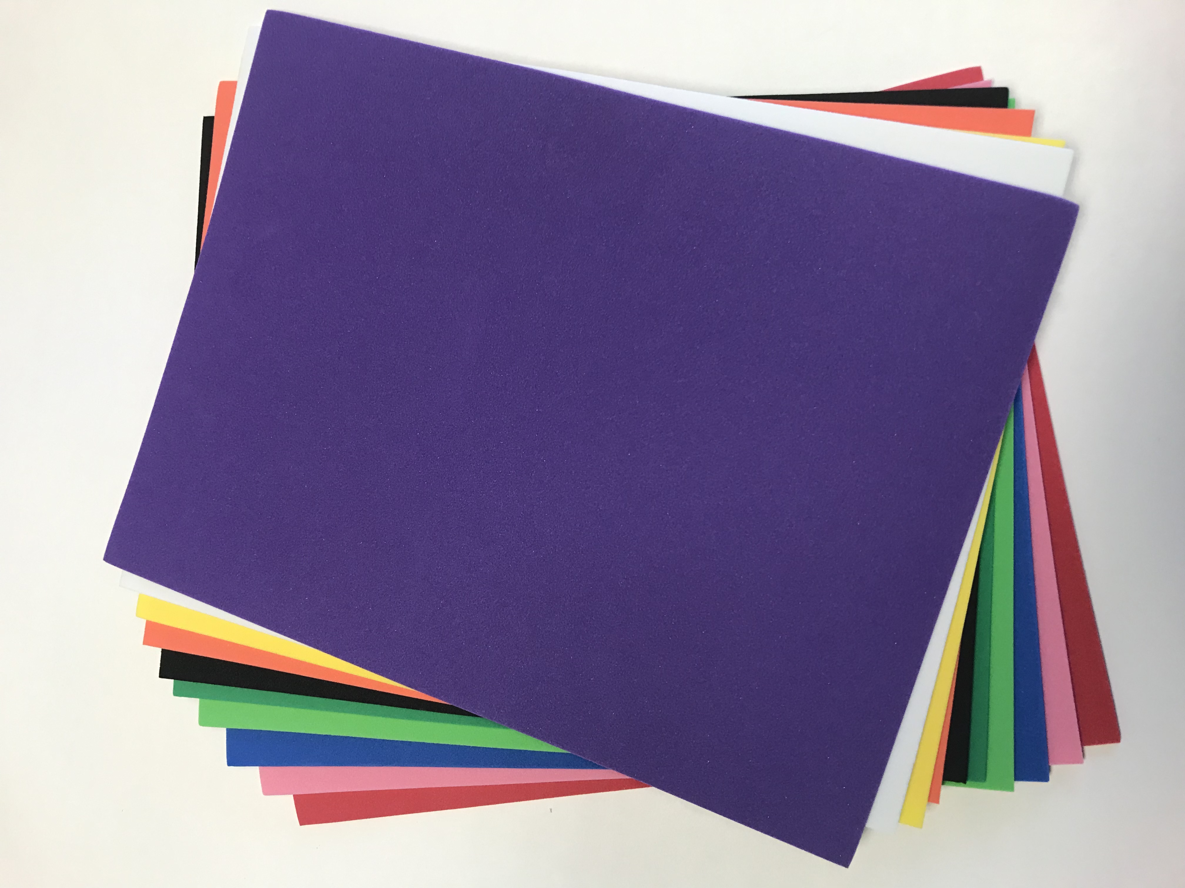 R8 Craft Foam Assorted Colours - 9" x 12"