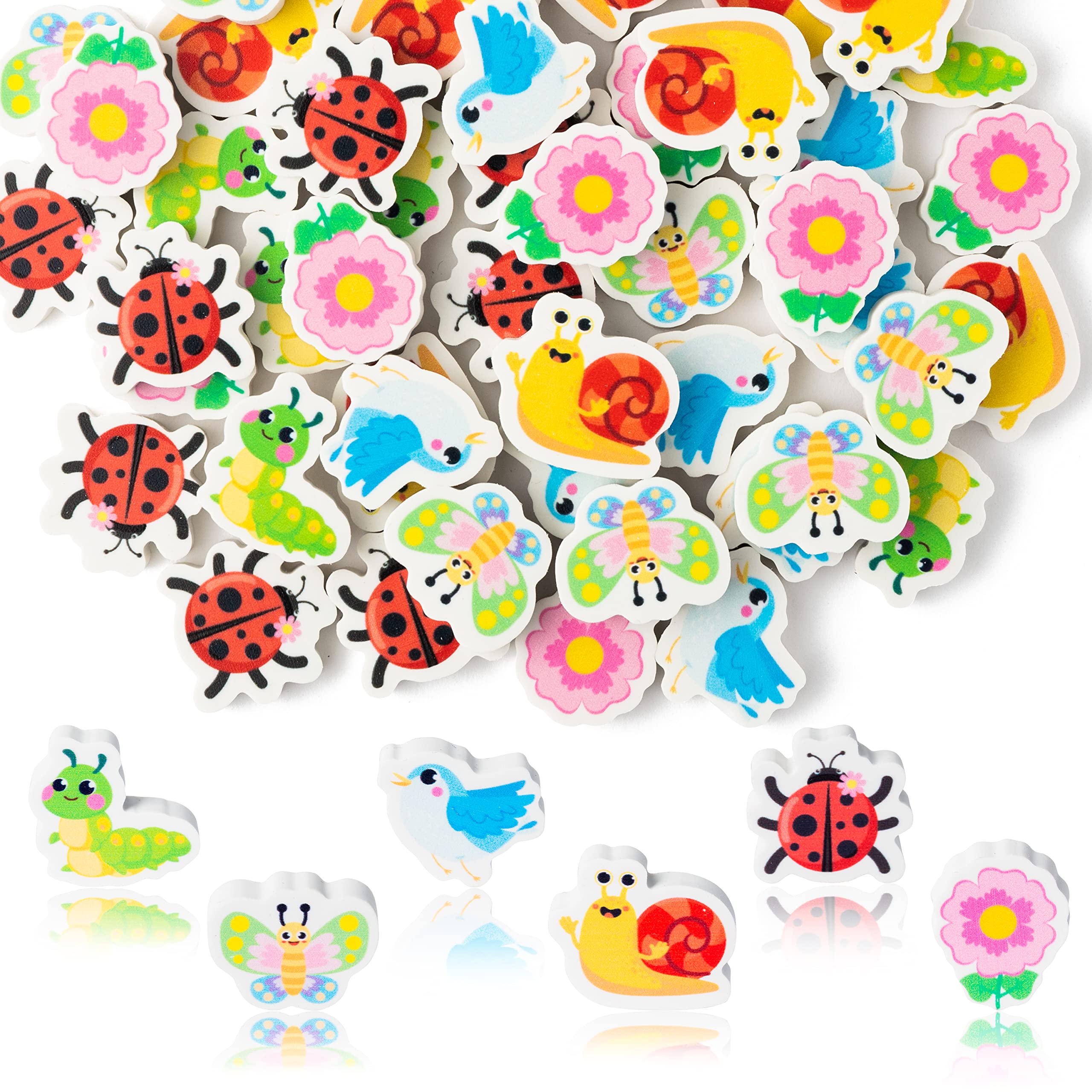 Moon 52980 Award Erasers - Springtime