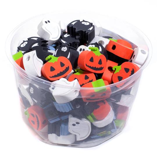 Moon 53018 Award Erasers - Halloween Assorted