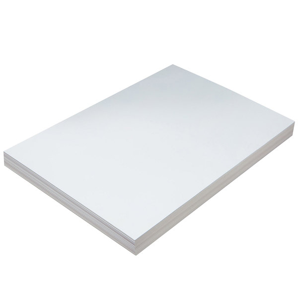 Pacon 5214 White Heavy Weight Tag - 12 x 18