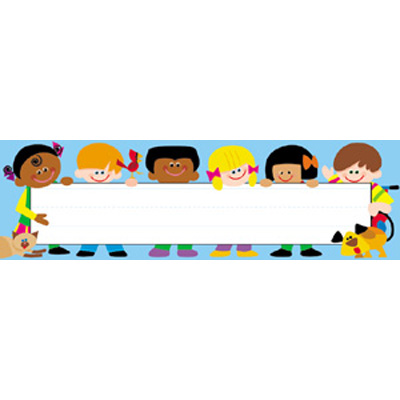 Trend T69005 Desk Topper Name Plates  Trend Kids - 36/pkg