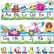 Trend T8267 Alphabet Pool Party Pals - 12" x 15"