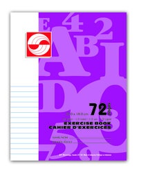 APP Canada Exercise Book 1/2 Ruled - 7''x9'' - 72pgs - 01118