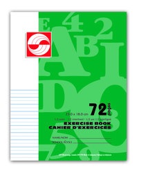 APP Canada Exercise Book 1/2 Interlined - 7''x9'' - 72pgs - 01117