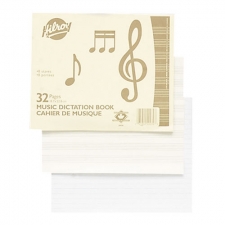 Hilroy 29030 Music Dictation Book (32pgs)