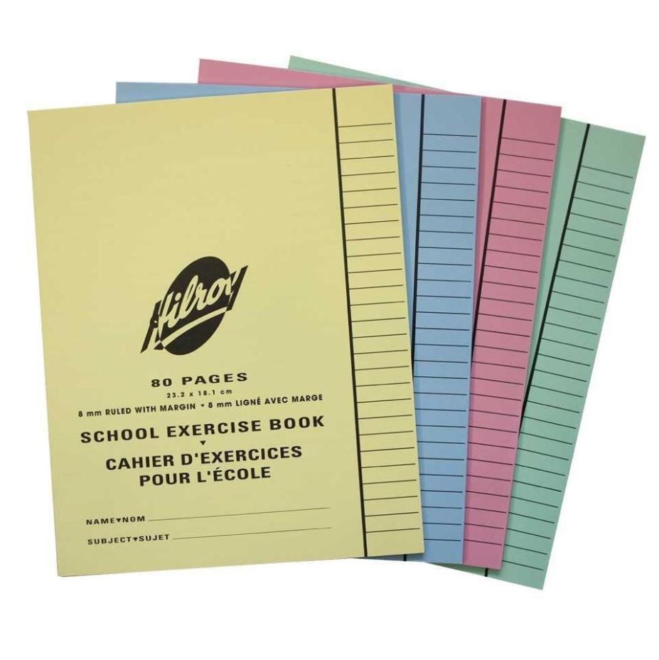 Hilroy 11985 Exercise Book - 9x7 - 80 Pages