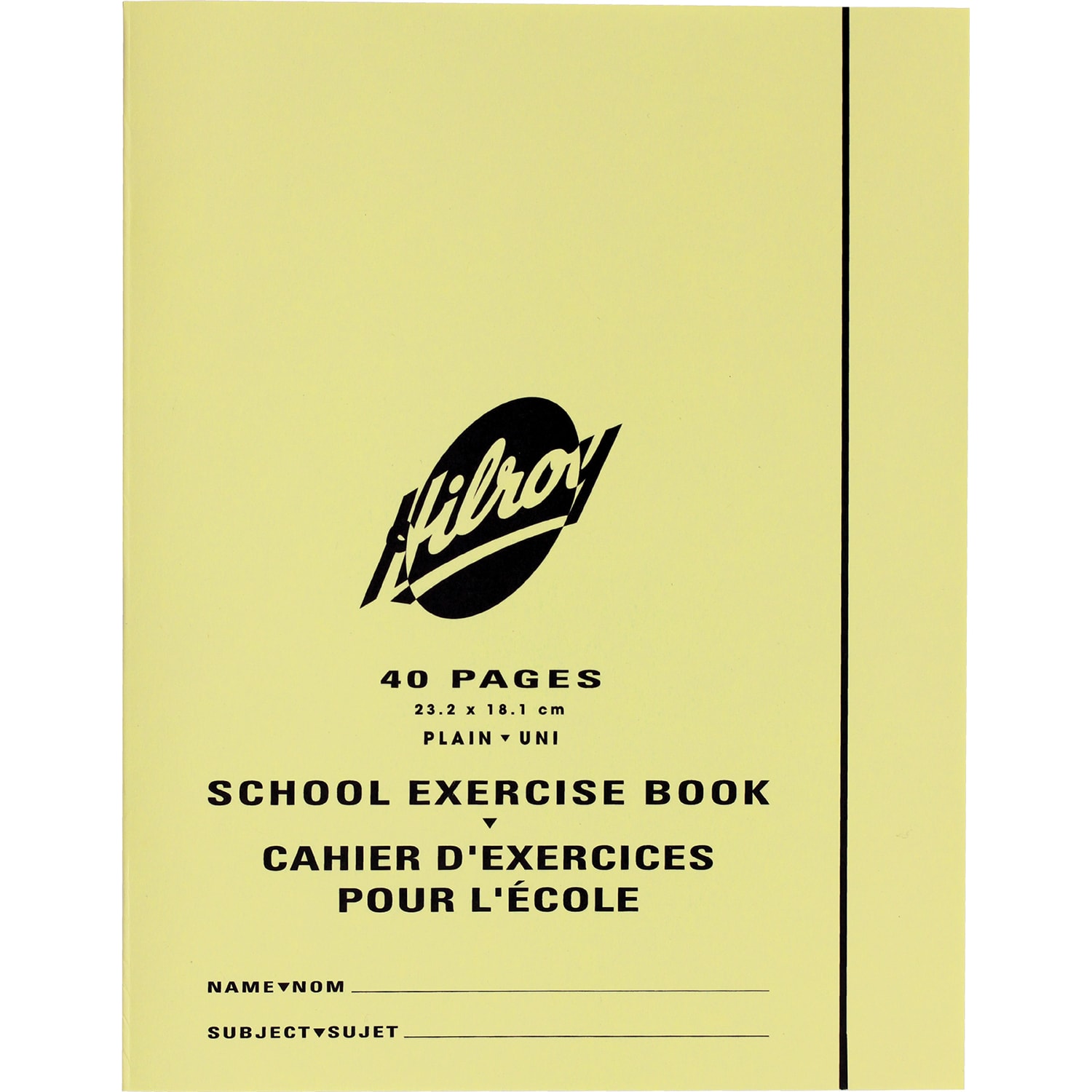 Hilroy 11900 Plain Exercise Book - 9x7 - 40 Pages