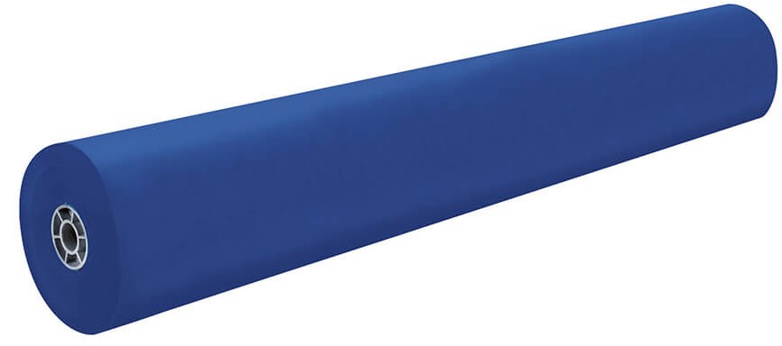 Pacon 63180 Dark Blue Rainbow Craft Roll - 36" x 1000'