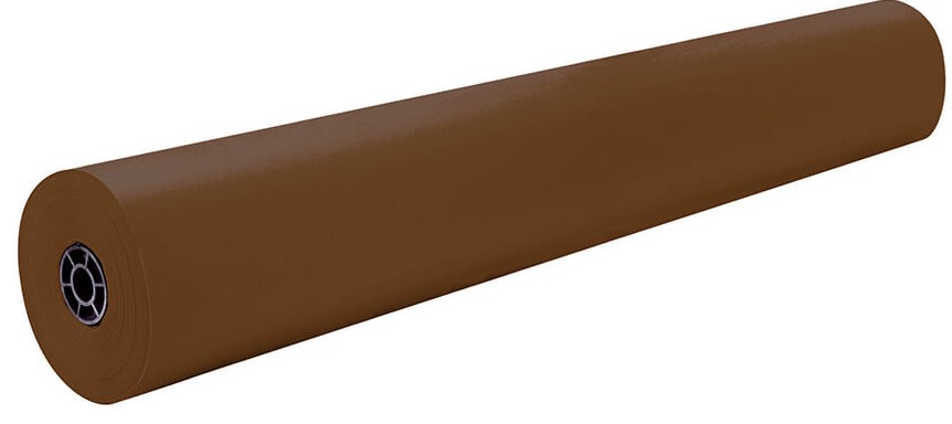 Pacon 63020 Brown Rainbow Kraft Roll - 36" x 1000'