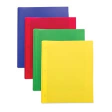Hilroy 06249 Duo Tang Folders - Assorted