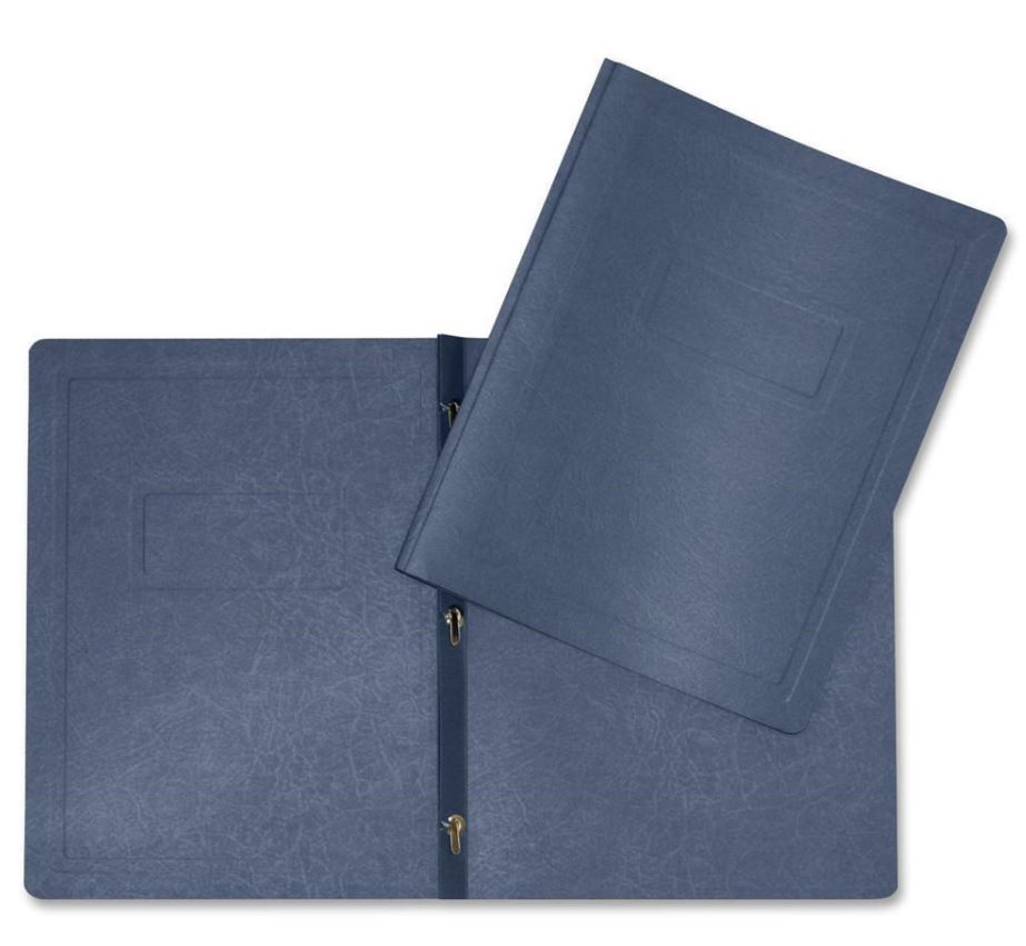 Hilroy 06209 Duo Tang Folders -  Dark Blue