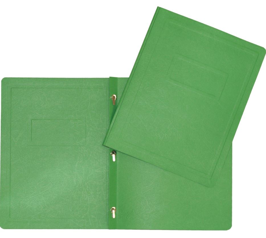 Hilroy 06224 Duo Tang Folders - Green - EACH