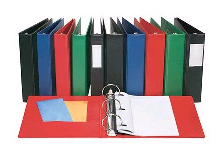Davis  O Ring Binder Heavy Duty Yellow - 2"