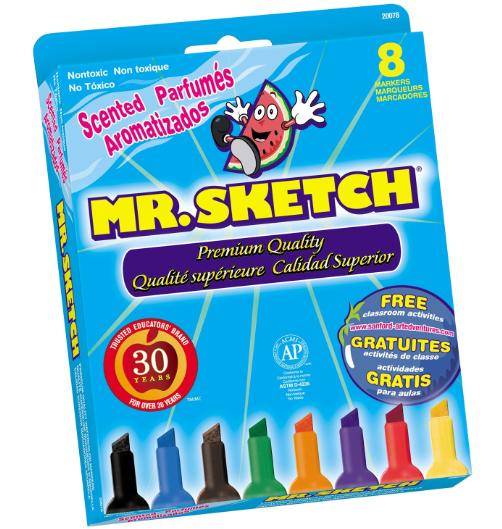 Sanford 1925829 Mr. Sketch Scented Washable Markers 10/PKG