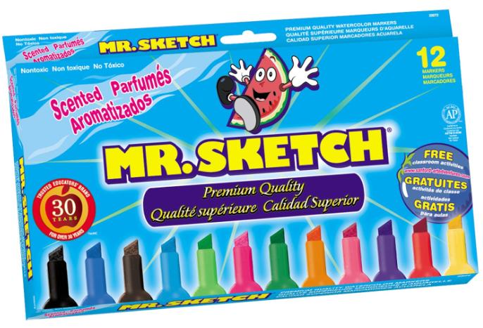 Sanford 1905069A Mr. Sketch Scented - Assorted Colours