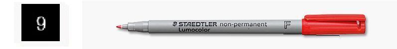 Staedtler 3159 Overhead Projector Marker Non Permanent Black - Medium
