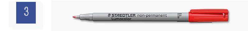 Staedtler 3153 Overhead Projector Marker Non Permanent Blue - Medium