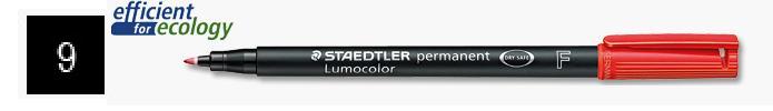 Staedtler 3189 Overhead Projector Marker Permanent Black - Fine