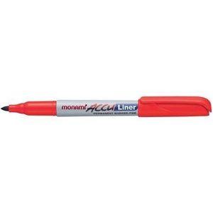 MonAmi 12503 Acculiner (equivalent to Sharpie) Red - Fine