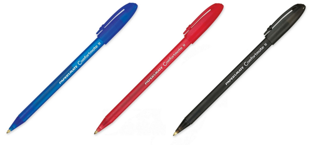 Sanford 6120187 Paper Mate Comfortmate Pens Red - Medium