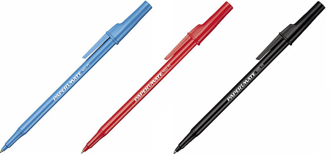 Sanford 3331131 Paper Mate Stick Pen Black - Medium
