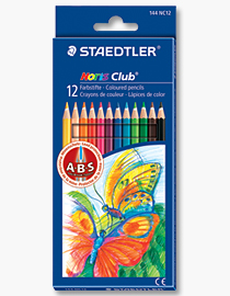 Staedtler 1278CC12A6 Triangular Coloured Pencils  12/pkg