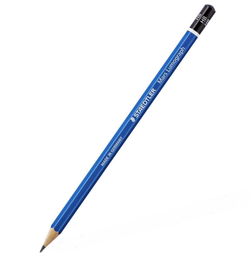 Staedtler 100-HB Lumograph Drawing Pencil HB - Box of 12