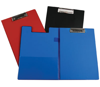 1047 School Source Vinyl Clipboard with Cover Red