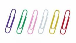 Paper Clips Vinyl Coated  - 2" - 100/pkg - 019013