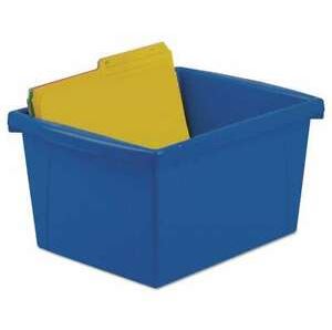 Storex Bin Economy Blue