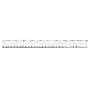 Clear Plastic Ruler - All Metric - Each - 44102M
