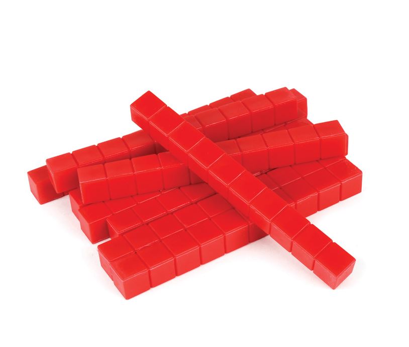 School Source 48061 Base Ten Rods - Set of 10 Rods