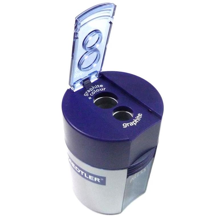 STAEDTLER 512 Double Hole Pencil Sharpener - Each