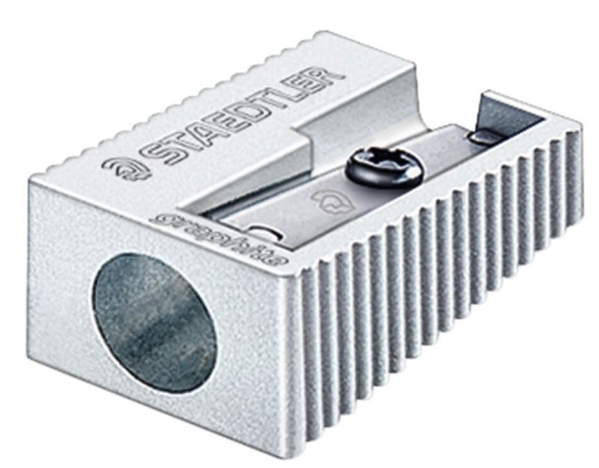 Staedtler 510 10 Single Hole Metal Pencil Sharpener