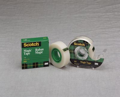 3M Magic Tape With Dispenser - 19mm x32.9m - Each - #810