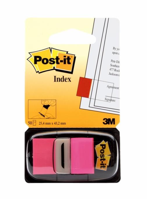 Tape Flags Bright Pink - 1"x1.7" - Each - #68021