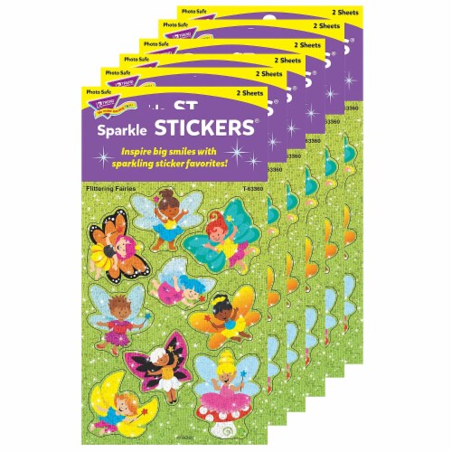 Trend T63360 Sparkle Sticker Flittering Fairies
