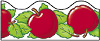 Trend T92352(92056) Terrific Trimmers Apples - 2 1/4" x 39"