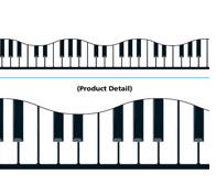 Trend T92348 Terrific Trimmers Musical Keyboards - 2 1/4" x 39"