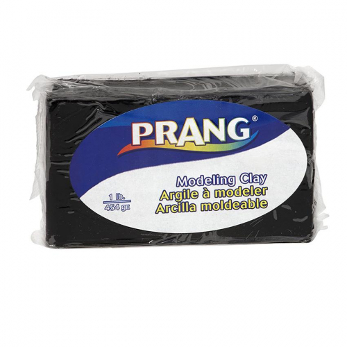 Prang 00789 Black Modeling Clay - 454 g