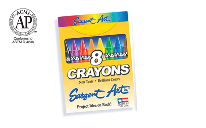 Dixon X00400 Wax Crayons 24/pk