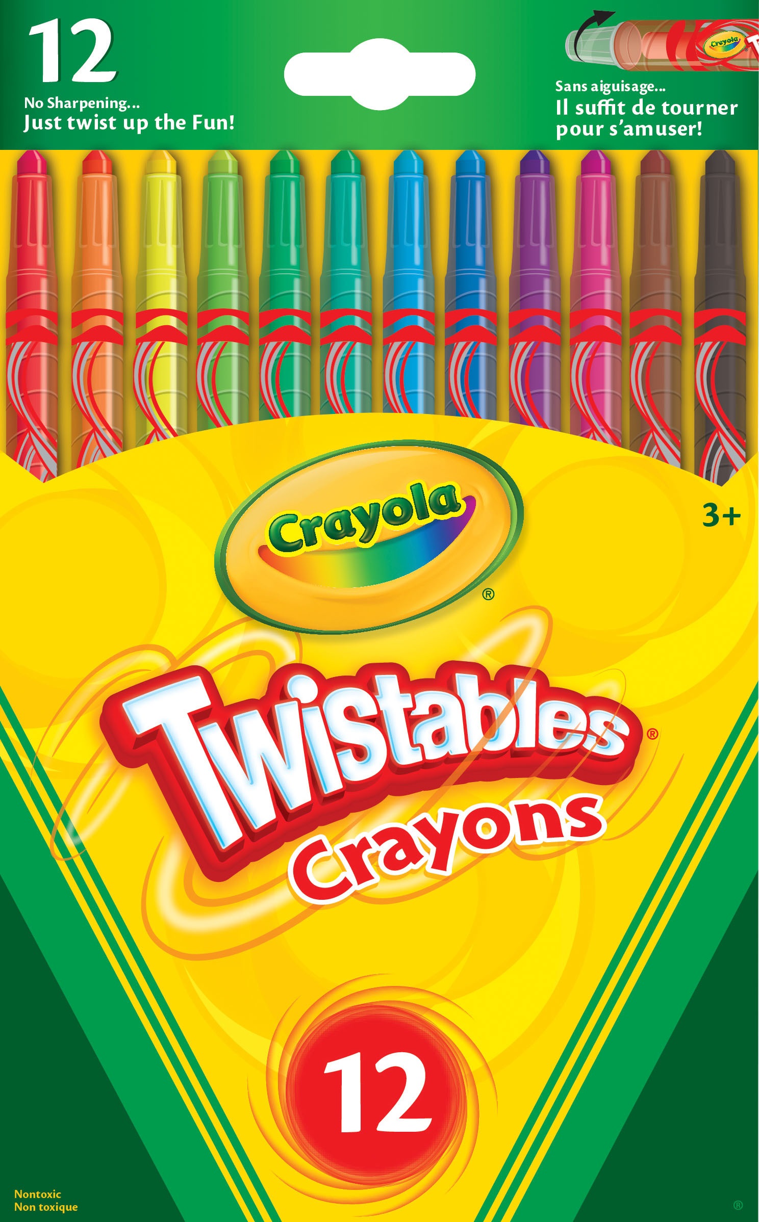 Crayola 524512 Twistable Crayons