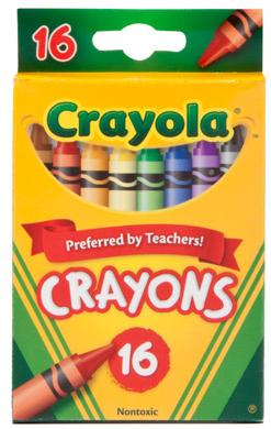 Crayola 520016 Crayons - 16/pack