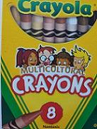 Crayola 521733 Crayons  Colors of the World 24/pkg