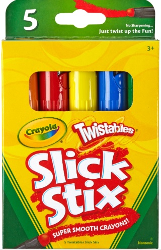 Crayola 52-9505 Slick Stix 5/pkg