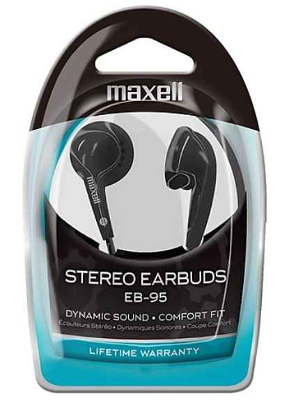 Maxell EB-95 Computer/Stereo Earbuds