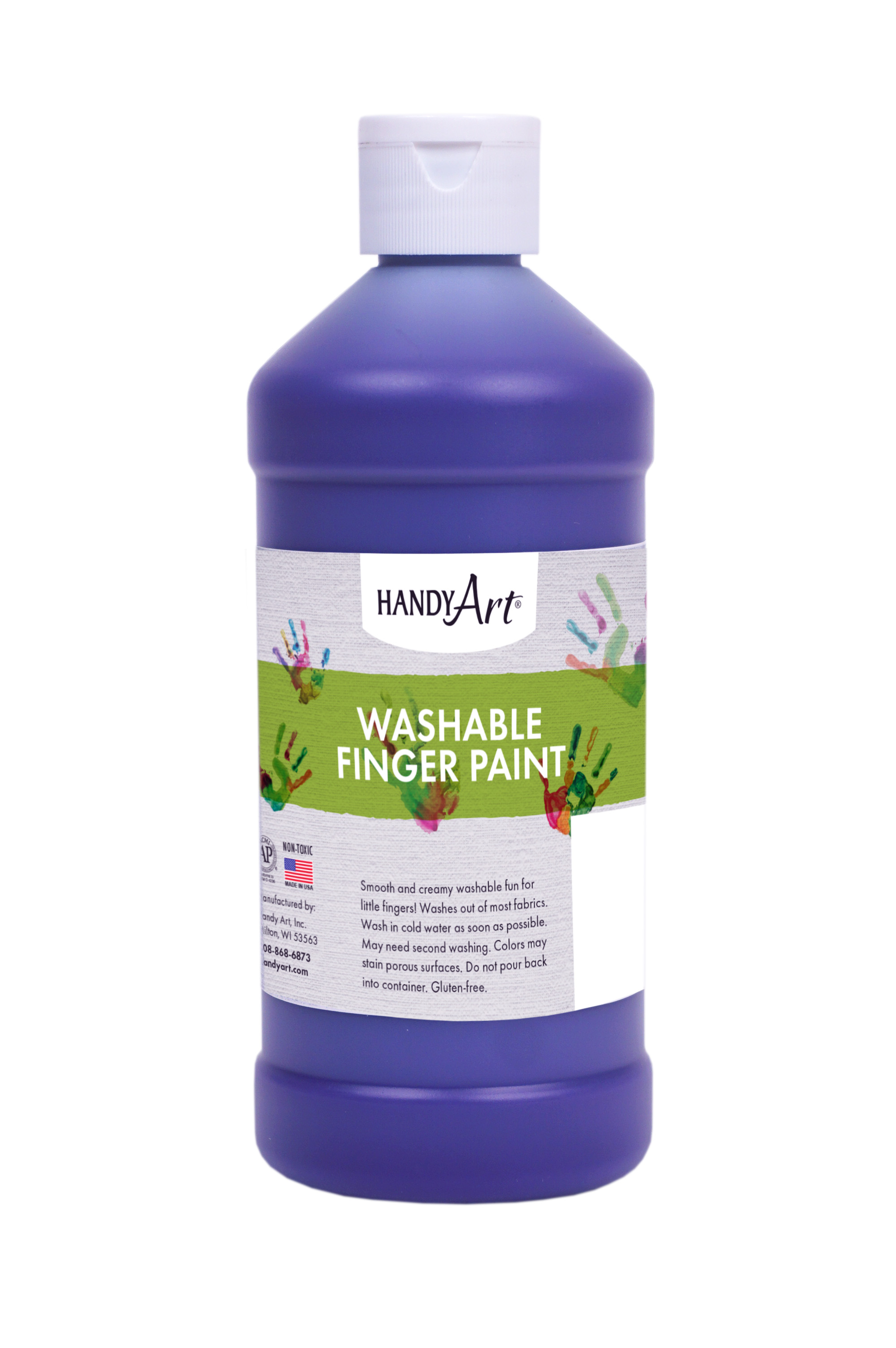 Handy Art 241040 Finger Paint Violet - 16oz