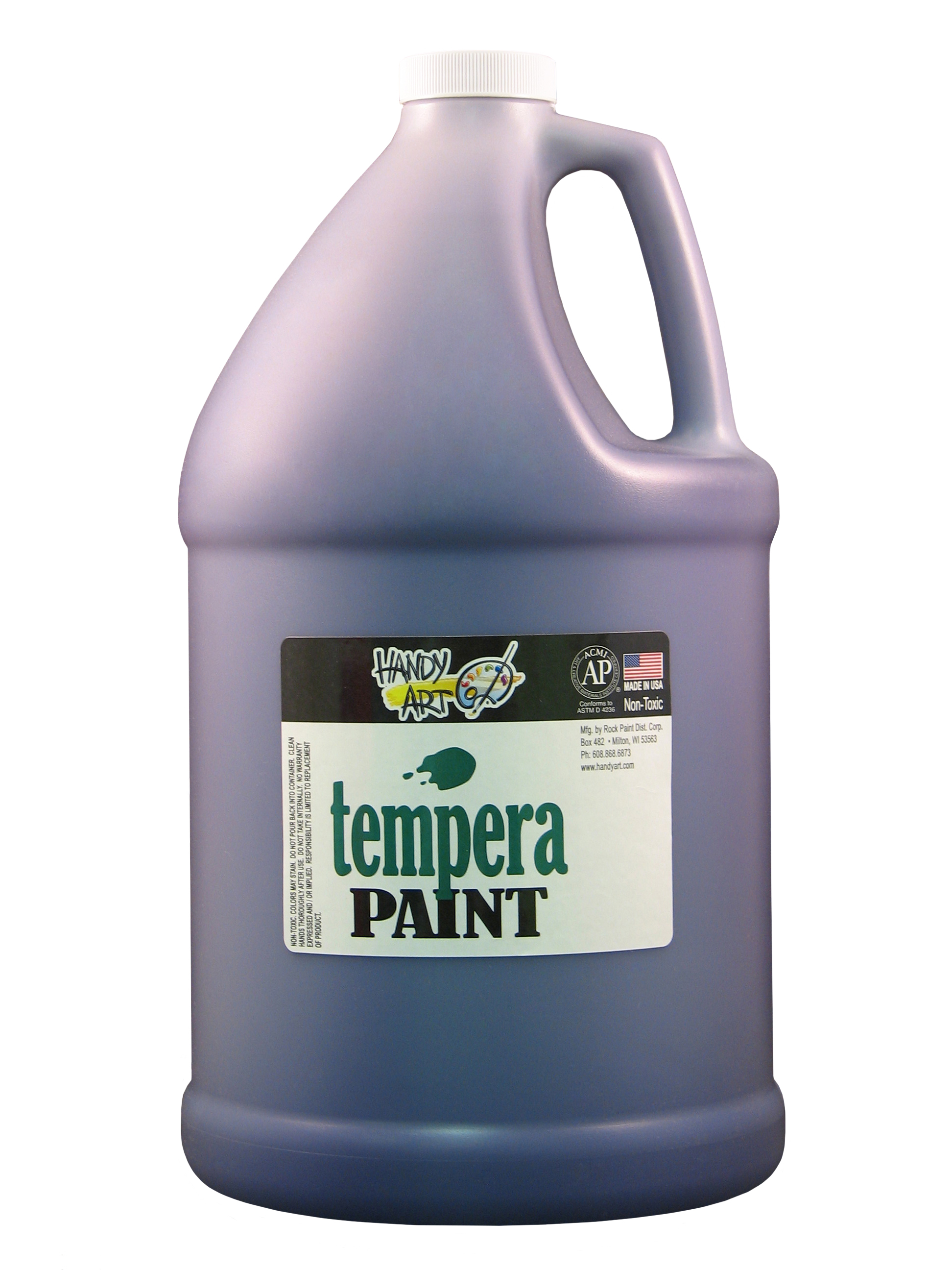 Handy Art 204040 Premium Tempera Paint Violet - 1 Gallon
