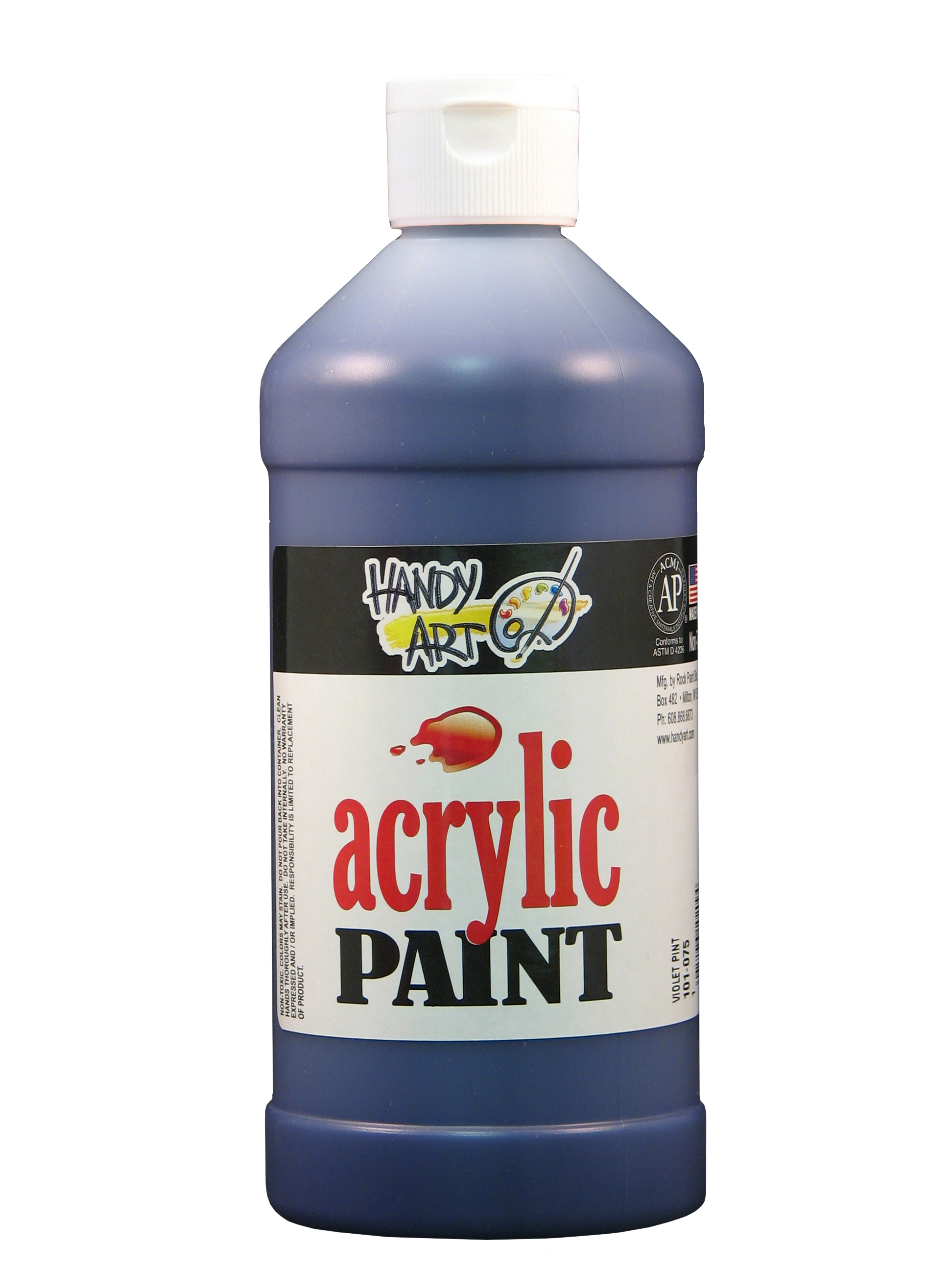 Handy Art 101075 Acrylic Paint Violet - 16oz