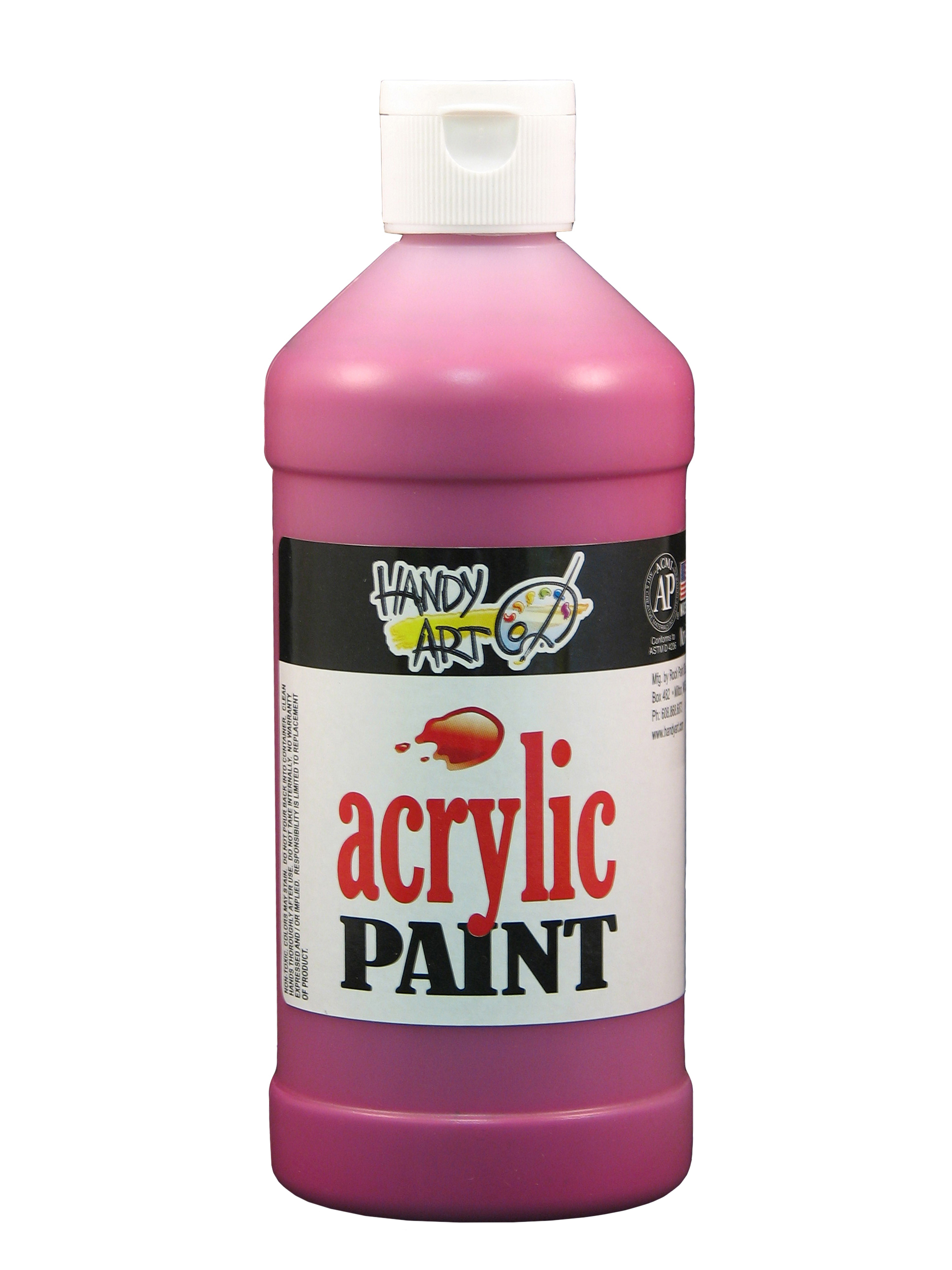 Handy Art 101070 Acrylic Paint Magenta - 16oz